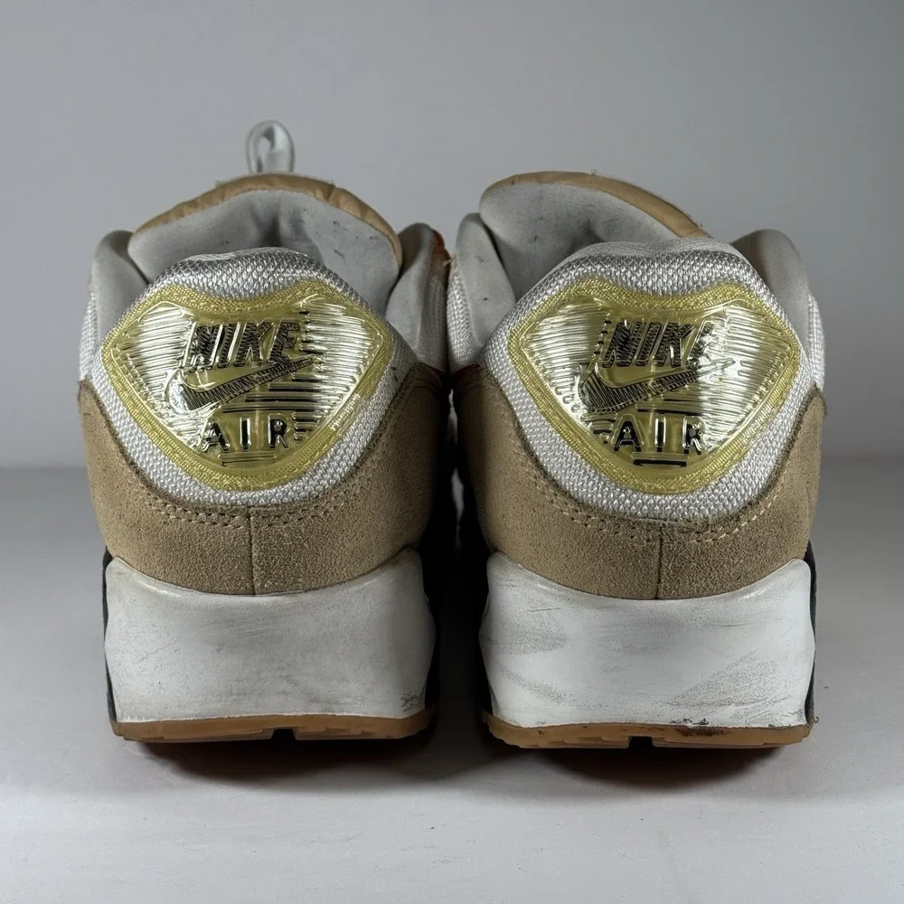 Nike Air Max 90 'M. Frank Rudy' FB4315-100 White‎ Red Sneaker Shoe Men's Size 14